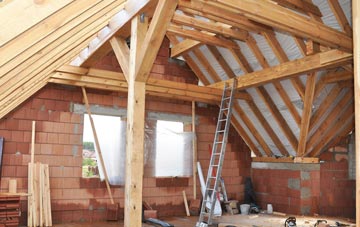 Llwyn Y Go attic trusses